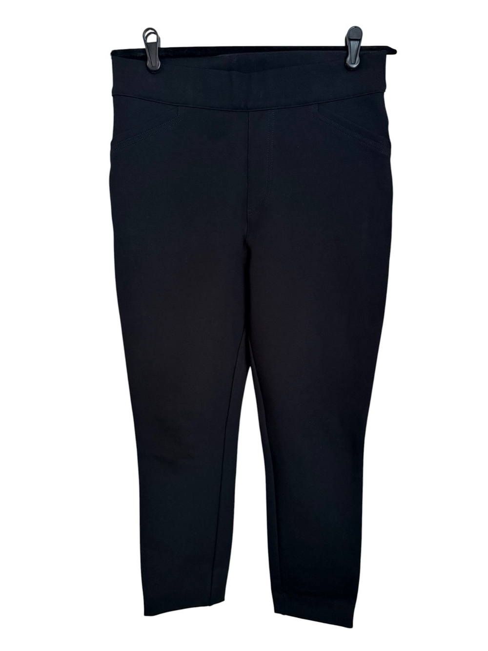 SPANX Back-Seam Skinny Ponte Classic Black Slimming Pants Size M